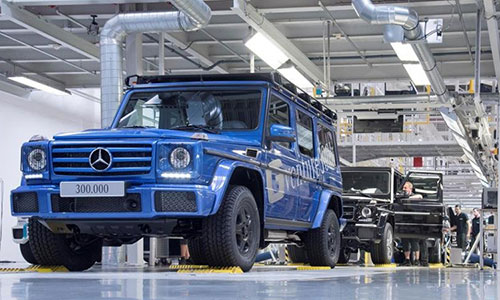 Siêu xe SUV Mercedes G-Class thứ 300.000 xuất xưởng